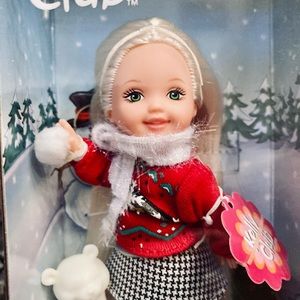 Barbie’s friend: Winter Fun Nikki, Kelly Club series!